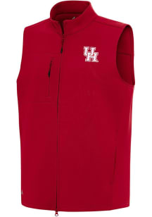 Antigua Houston Cougars Mens Red Demand Sleeveless Jacket