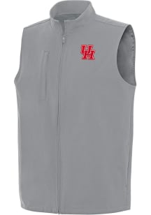 Antigua Houston Cougars Mens Grey Regard Sleeveless Jacket