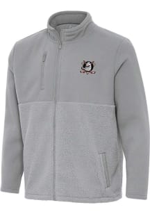 Antigua Anaheim Ducks Mens Grey Daily Fused Medium Weight Jacket