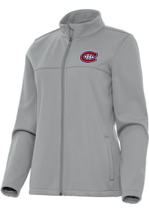 Antigua Montreal Canadiens Womens Grey Links Light Weight Jacket