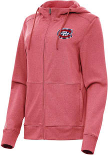 Antigua Montreal Canadiens Womens Red Seeker Light Weight Jacket