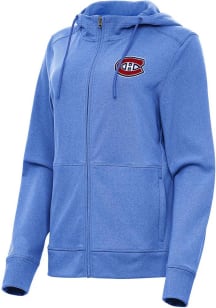 Antigua Montreal Canadiens Womens Blue Seeker Light Weight Jacket