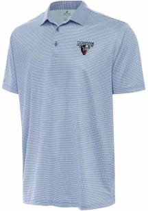 Antigua Maine Black Bears Mens White Rings Short Sleeve Polo