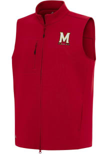 Mens Maryland Terrapins Red Antigua Demand Vest