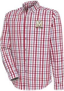 Mens Maryland Terrapins  Antigua Tending Long Sleeve Dress Shirt