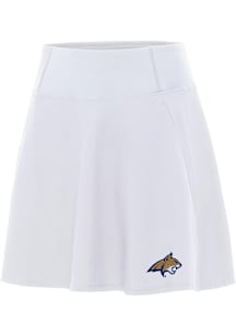 Antigua Montana State Bobcats Womens White Chip Skort Skirt