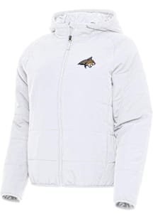 Antigua Montana State Bobcats Womens White Universe Filled Jacket