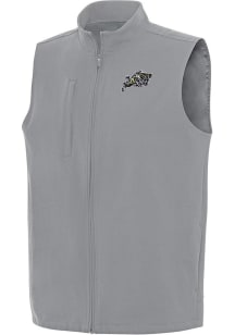 Antigua Navy Midshipmen Mens Grey Regard Sleeveless Jacket