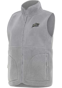 Antigua Navy Midshipmen Womens Grey Nostalgic Vest