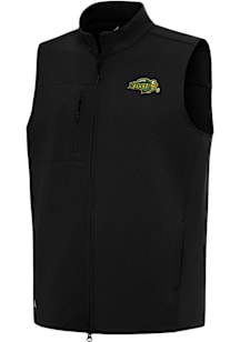 Antigua North Dakota State Bison Mens Black Demand Sleeveless Jacket