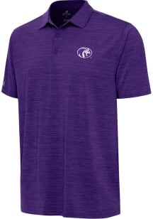 Antigua North Alabama Lions Mens Purple Layout Short Sleeve Polo