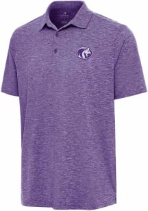 Antigua North Alabama Lions Mens Purple Par 3 Short Sleeve Polo