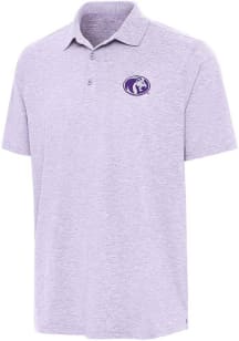 Antigua North Alabama Lions Mens Lavender Par 3 Short Sleeve Polo