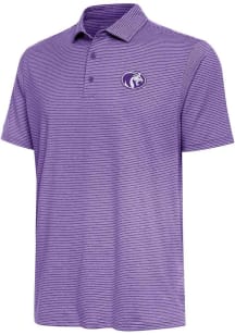 Antigua North Alabama Lions Mens Purple Scheme Short Sleeve Polo