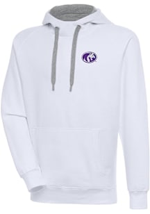 Antigua North Alabama Lions Mens White Victory Long Sleeve Hoodie