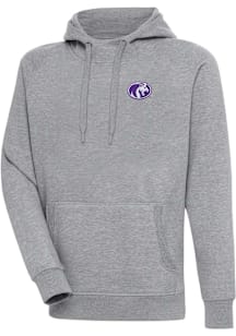 Antigua North Alabama Lions Mens Grey Victory Long Sleeve Hoodie