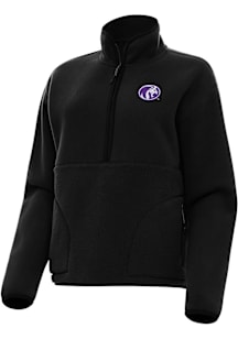Antigua North Alabama Lions Womens Black Figure Qtr Zip