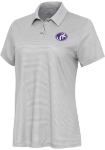 Antigua North Alabama Lions Womens White Rings Short Sleeve Polo Shirt