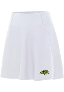 Antigua North Dakota State Bison Womens White Chip Skort Skirt