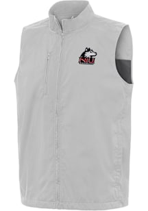 Antigua Northern Illinois Huskies Mens Grey Brisk Sleeveless Jacket