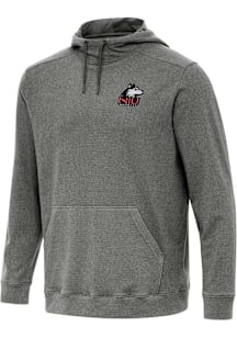 Antigua Northern Illinois Huskies Mens Black Cloud Long Sleeve Hoodie