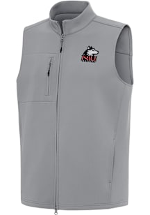 Antigua Northern Illinois Huskies Mens Grey Demand Sleeveless Jacket
