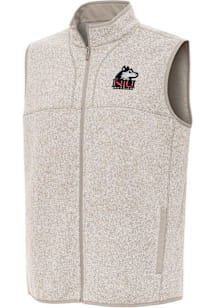 Antigua Northern Illinois Huskies Mens Oatmeal Fortune Sleeveless Jacket