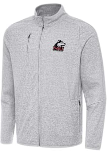 Antigua Northern Illinois Huskies Mens Grey Hold Up Light Weight Jacket