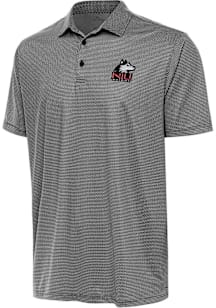 Antigua Northern Illinois Huskies Mens White Rings Short Sleeve Polo