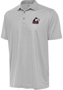 Antigua Northern Illinois Huskies Mens White Rings Short Sleeve Polo