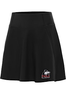 Antigua Northern Illinois Huskies Womens Black Chip Skort Skirt