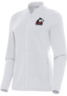Antigua Northern Illinois Huskies Womens White Continual Light Weight Jacket