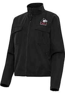 Antigua Northern Illinois Huskies Womens Black Even Par Light Weight Jacket