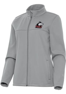 Antigua Northern Illinois Huskies Womens Grey Links Light Weight Jacket