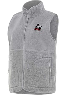 Antigua Northern Illinois Huskies Womens Grey Nostalgic Vest