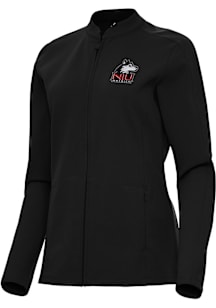 Antigua Northern Illinois Huskies Womens Black Regard Light Weight Jacket