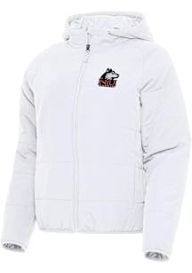 Antigua Northern Illinois Huskies Womens White Universe Filled Jacket
