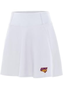 Antigua Northern Iowa Panthers Womens White Chip Skort Skirt