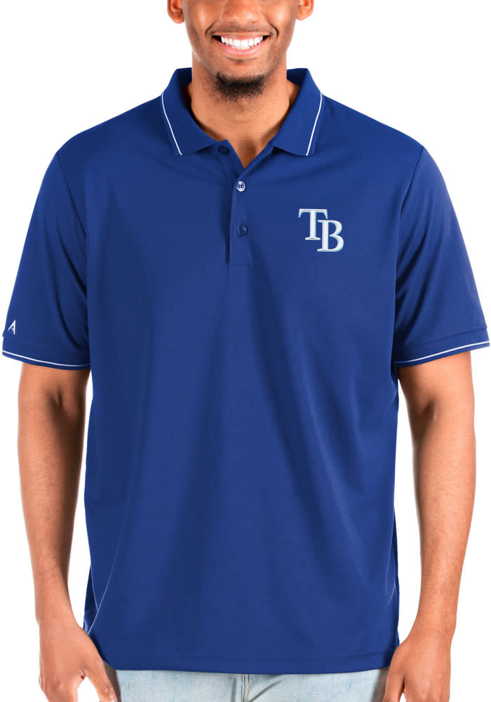 Antigua Men's Tampa Bay Rays Possession Polo Navy / S