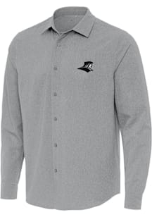 Antigua Providence Friars Mens Grey Exposure Long Sleeve Dress Shirt