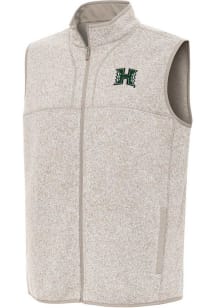 Antigua Hawaii Warriors Mens Oatmeal Fortune Sleeveless Jacket