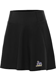 Antigua James Madison Dukes Womens Black Chip Skort Skirt