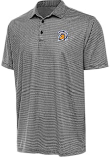 Antigua San Jose State Spartans Mens White Rings Short Sleeve Polo