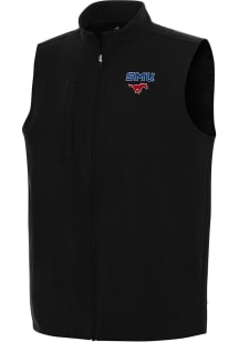 Antigua SMU Mustangs Mens Black Regard Sleeveless Jacket