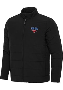 Antigua SMU Mustangs Mens Black Swelter Filled Jacket