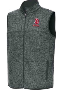 Antigua South Dakota Coyotes Mens Grey Fortune Sleeveless Jacket