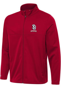 Antigua South Dakota Coyotes Mens Red Links 2 Light Weight Jacket