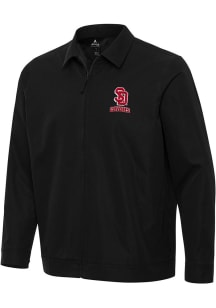 Antigua South Dakota Coyotes Mens Black Pivot Light Weight Jacket