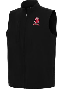 Antigua South Dakota Coyotes Mens Black Regard Sleeveless Jacket