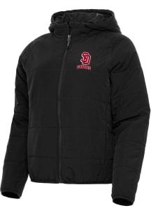 Antigua South Dakota Coyotes Womens Black Universe Filled Jacket